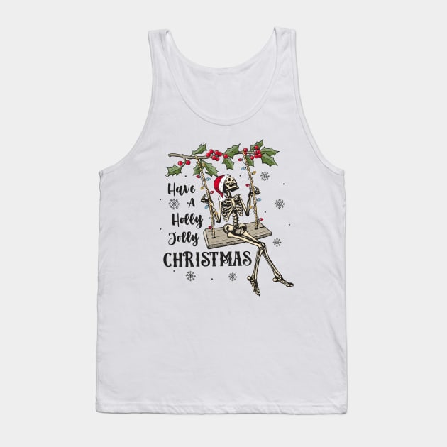 Have a holly jolly Christmas Tank Top by MZeeDesigns